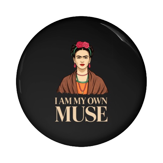 Frida Kahlo Inspirational Women' Day Design Pin Buttons
