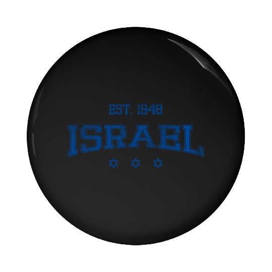 Israel-blue Pin Buttons