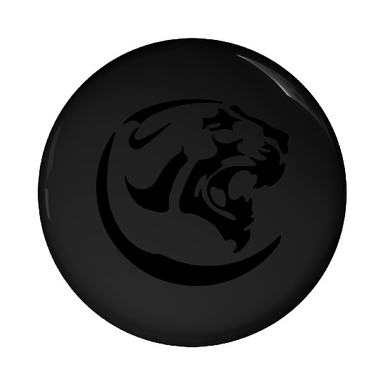 Black panther Pin Buttons