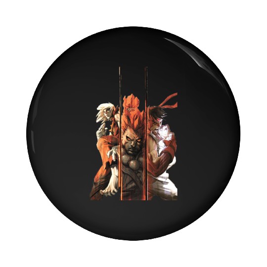 Street Fighter 6 Pin Buttons