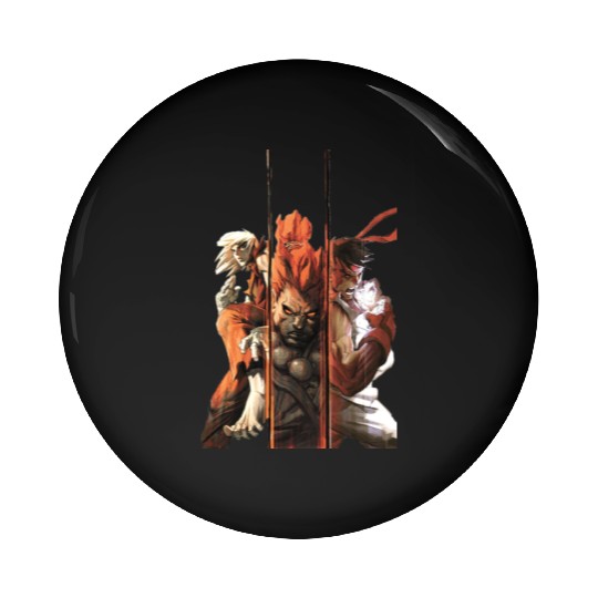 Street Fighter 6 Pin Buttons