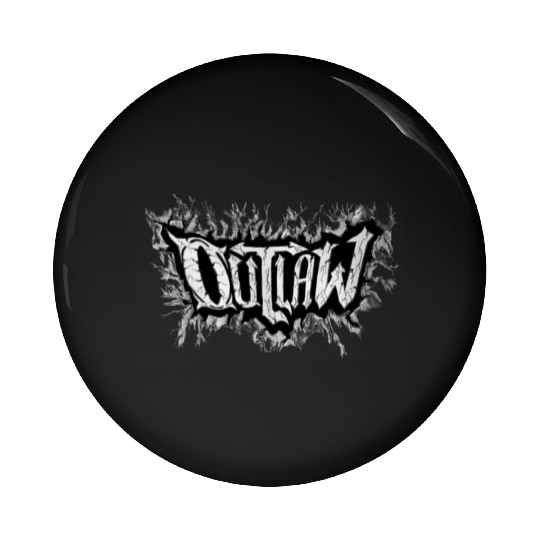 Outlaw lightning Pin Buttons