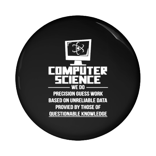Computer Science Pin Buttons