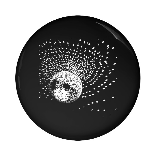 Disco ball Pin Buttons