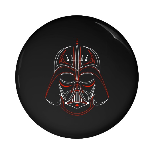 darth Vader neon Pin Buttons