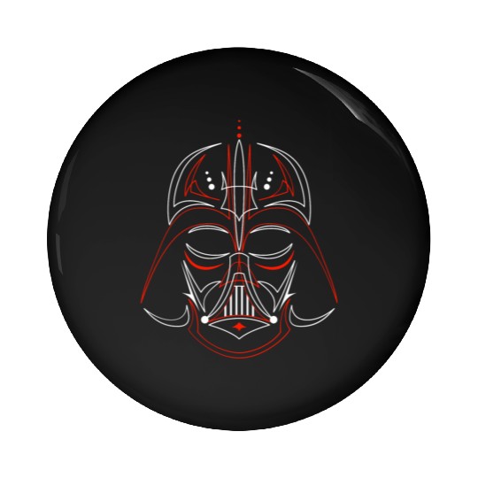 darth Vader neon Pin Buttons