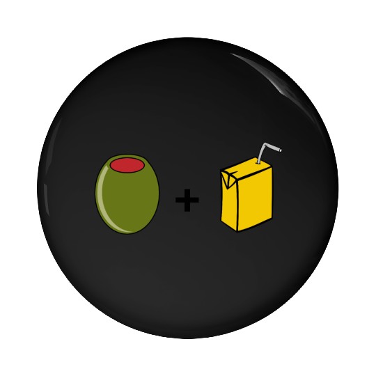 Olive Juice I Love You Pin Buttons