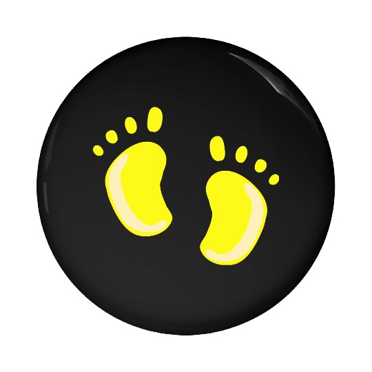 Baby feet Pin Buttons