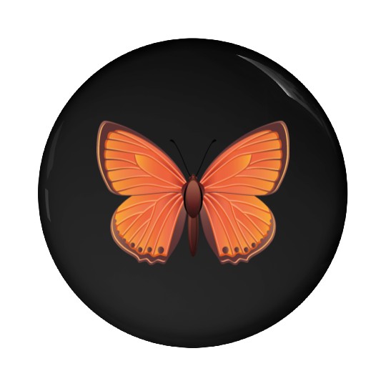 Scarce copper Pin Buttons