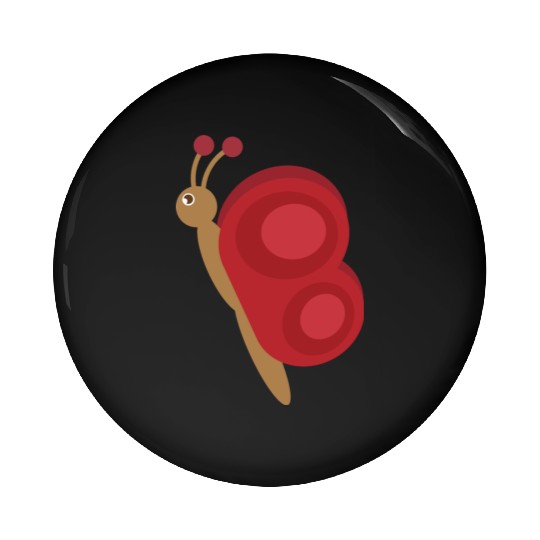 Butterfly Pin Buttons