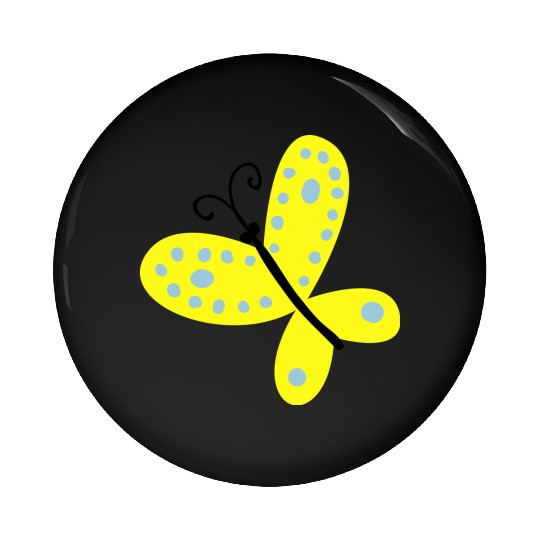 Butterfly Pin Buttons
