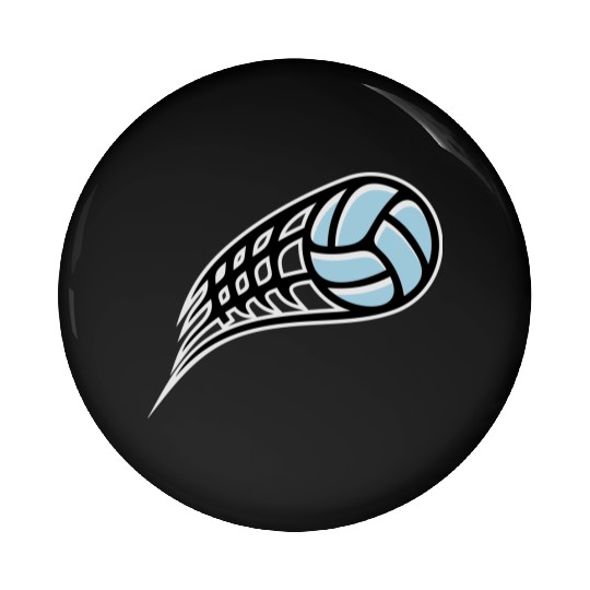 Volleyball Pin Buttons