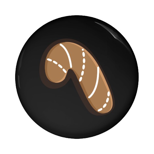 Gingerbread cookie Pin Buttons