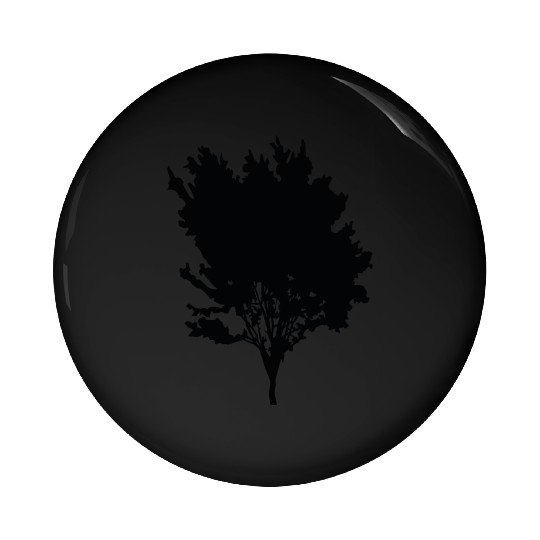 tree silhouette Pin Buttons