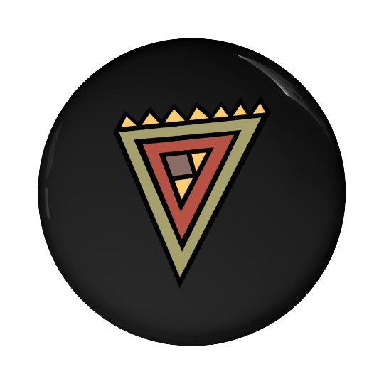 Native American Symbol Pin Buttons