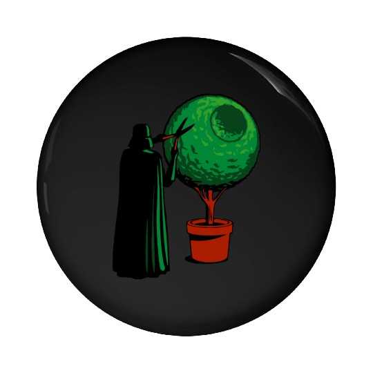 Funny Star Wars Darth Vader Gardener Pin Buttons