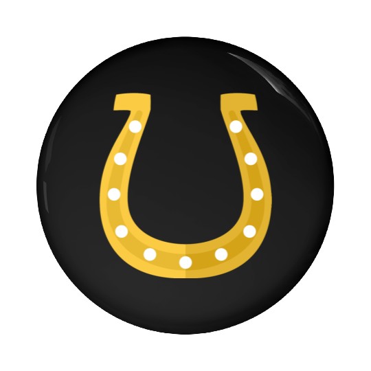 Horseshoe Pin Buttons