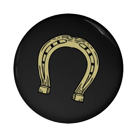 Horseshoe Pin Buttons
