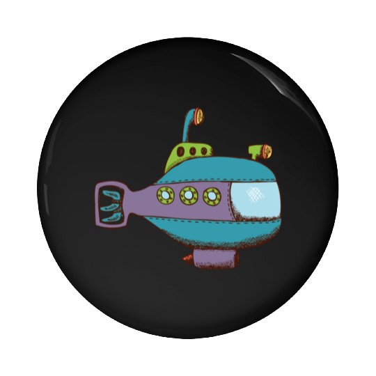 submarine Pin Buttons