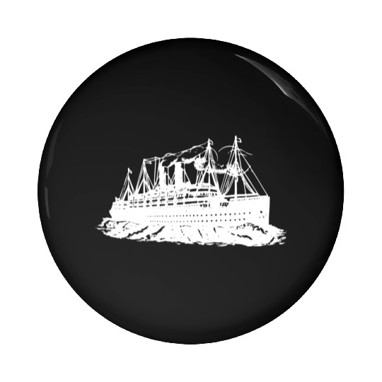 cruise ship Pin Buttons