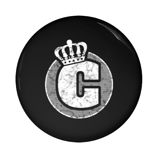 Name Letter C Character Case Alphabetical Crown Pin Buttons