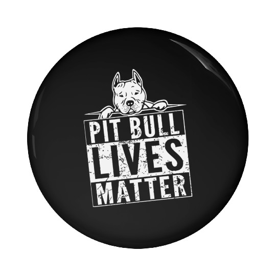 Pitbull - Pit Bull Lives Matter Pin Buttons
