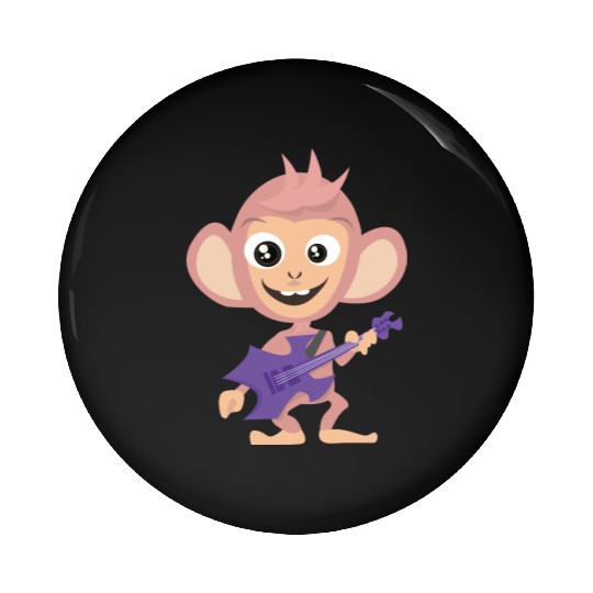 monkey Pin Buttons