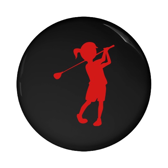 Golf Kid Pin Buttons