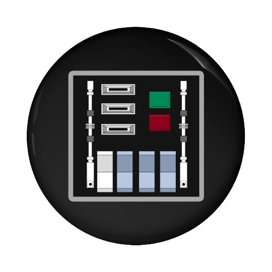Darth Vader Control Panel - A New Hope Pin Buttons