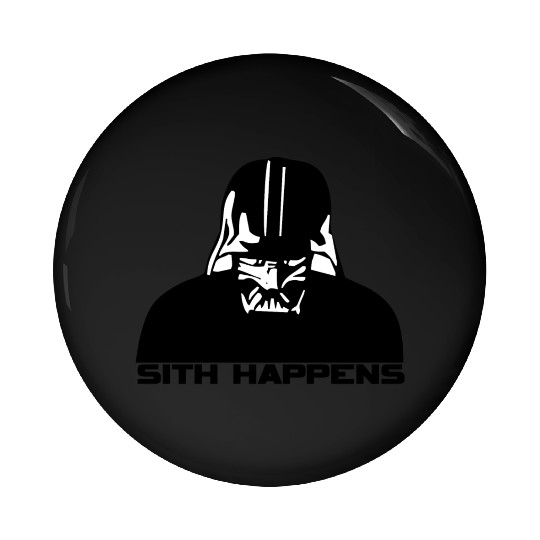 Darth Vader Pin Buttons