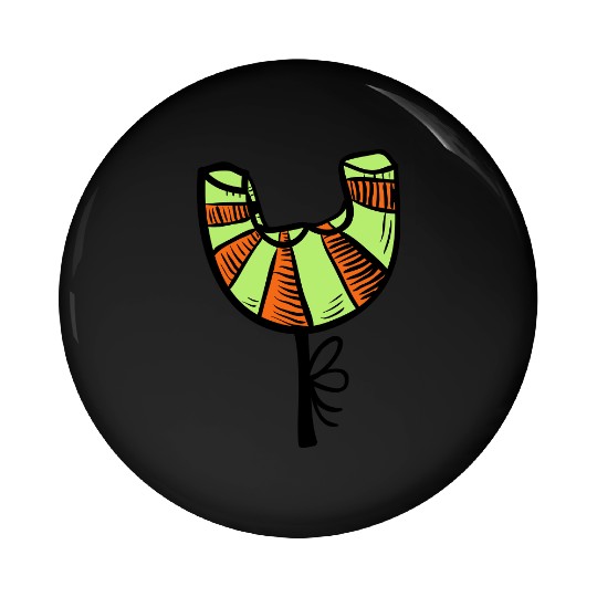 Croissant "Y" Pin Buttons