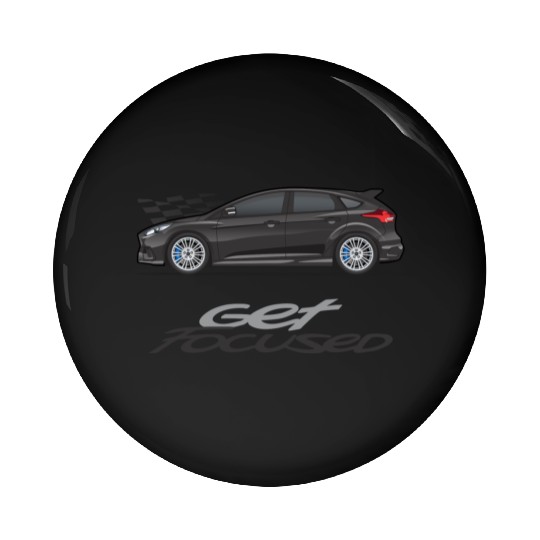 16FocusRSBlackSide Pin Buttons