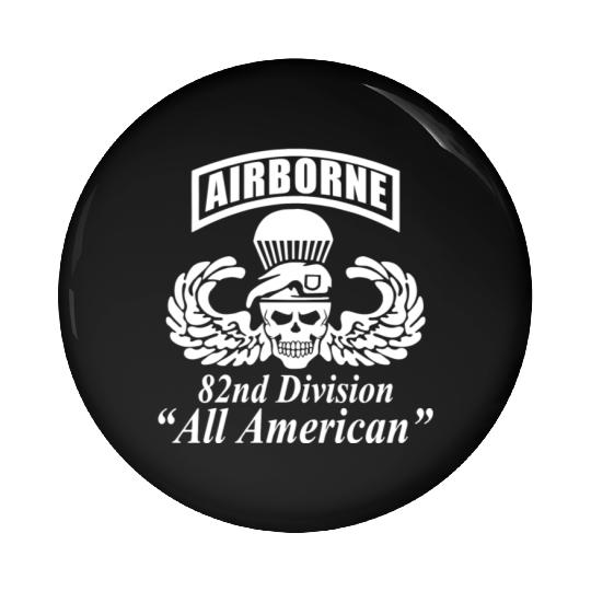 US Army 82nd Airborne Pin Buttons