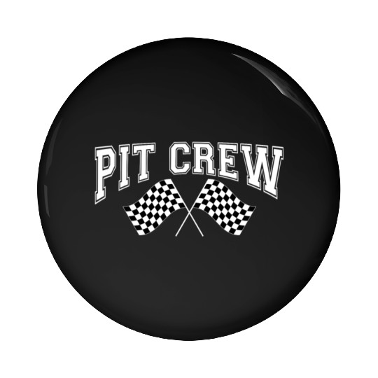 Pit Crew Racing Team Sports Racers Track Pit Stops Pin Buttons