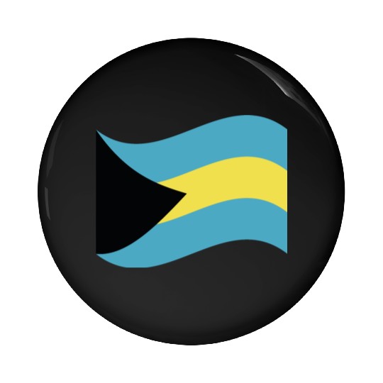 flag bahamas Pin Buttons