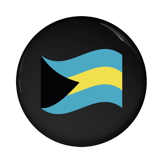 flag bahamas Pin Buttons