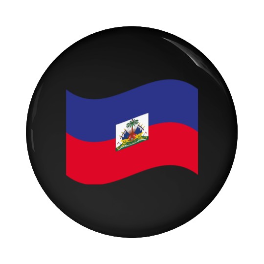 flag haiti Pin Buttons