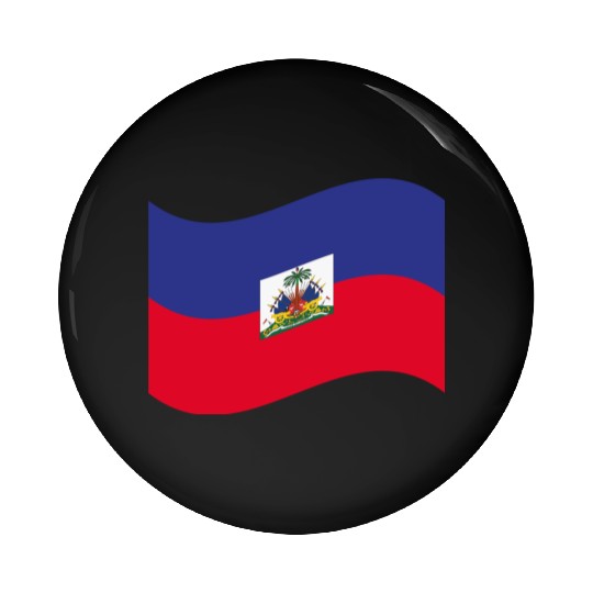 flag haiti Pin Buttons