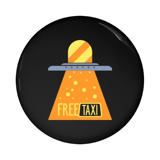 free taxi Pin Buttons.