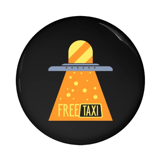 free taxi Pin Buttons.