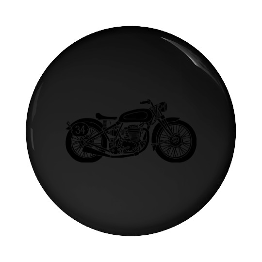 Motorcycle Pin Buttons