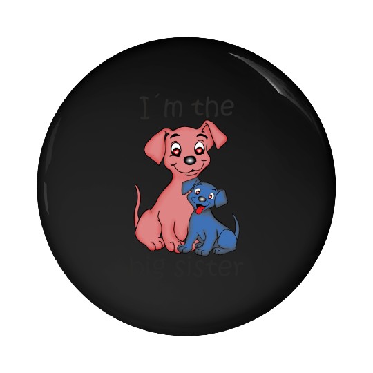 I'm the Big Sister Pin Buttons