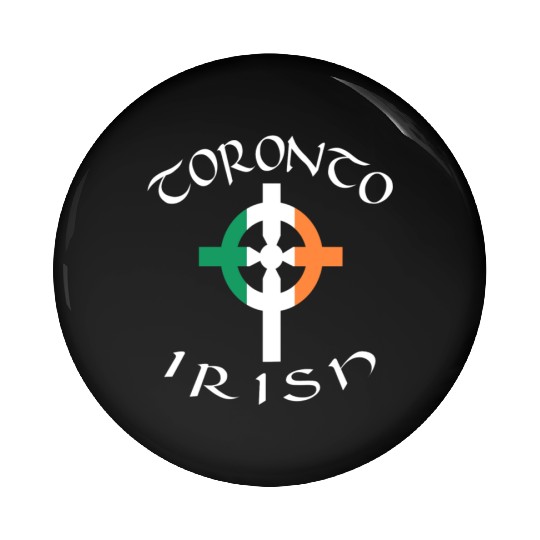Ireland Canada Pride Celtic Cross Toronto Irish Pin Buttons