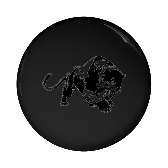 Black Panther Pin Buttons
