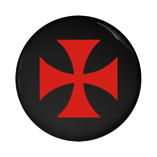 Knights Templar Funny Pin Buttons
