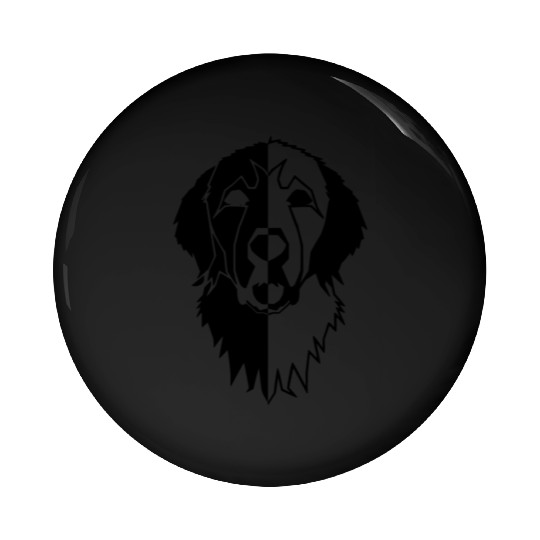 Great Pyrenees Head Pin Buttons