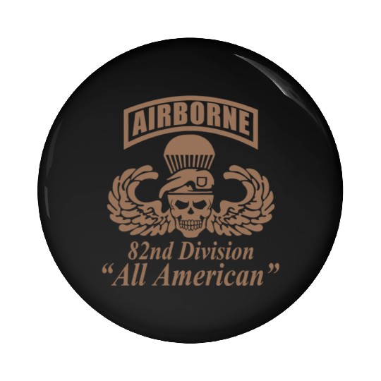 US Army 82nd Airborne Pin Buttons