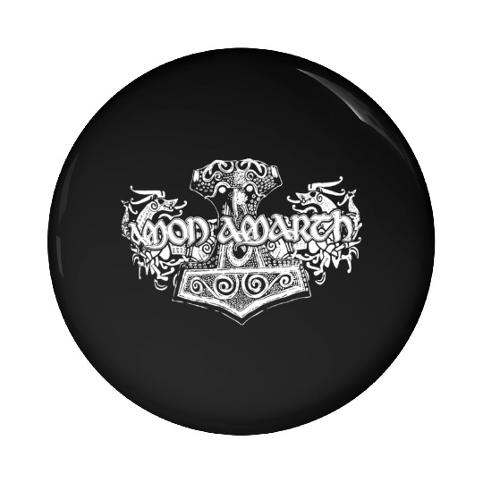 AMON AMARTH VIKING HORSES Official Licensed horse Pin Buttons