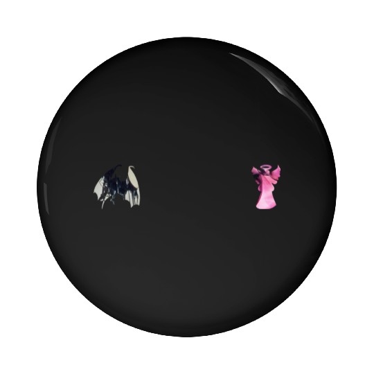 ANGEL vs DEVIL decisions choices good vs evil Pin Buttons