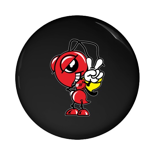 Marc Marquez Ant Logo Pin Buttons
